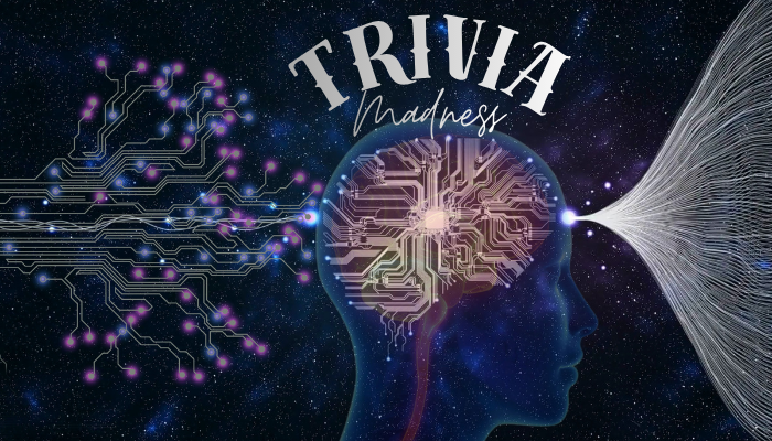 Trivia Madness futuristic trivia game artwork